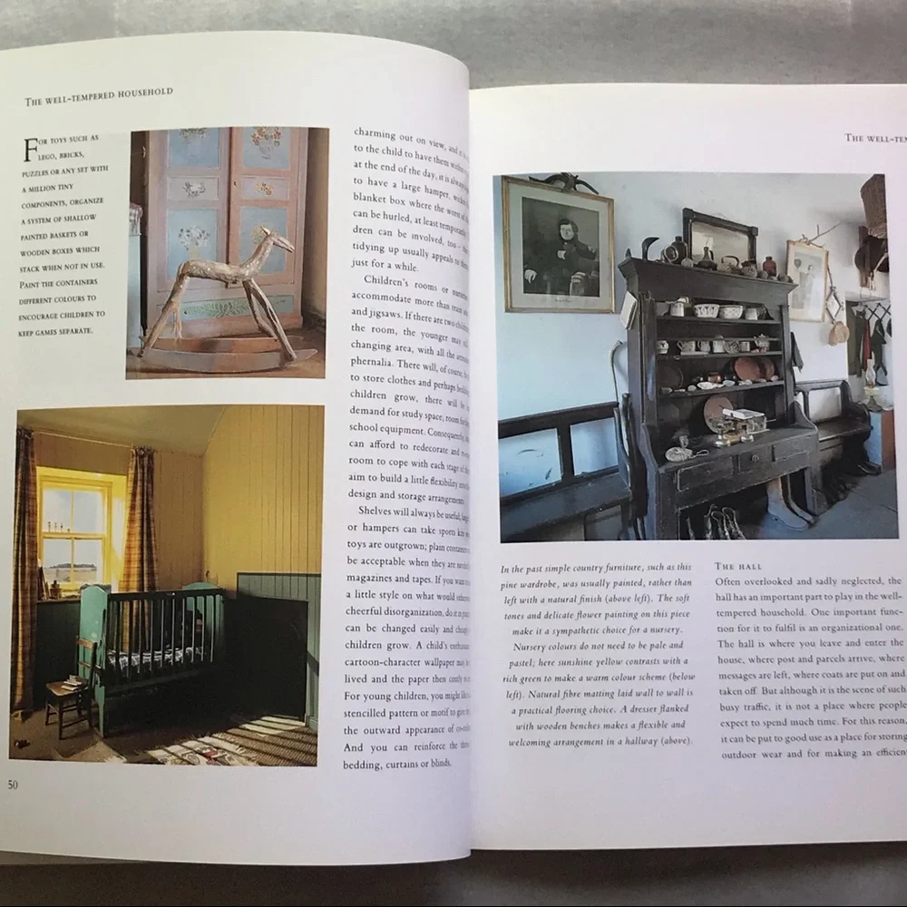 Traditional Country Style Elizabeth Wilhide Paperback Coffee Table Book - Picture 9 of 13